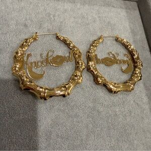 Gold Hoop Earrings